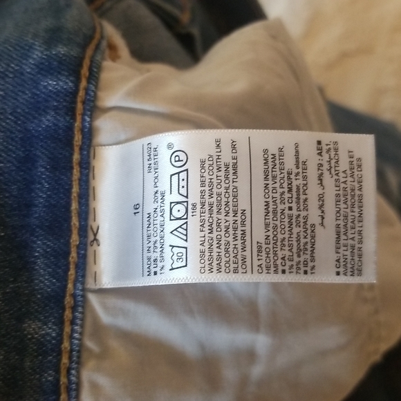 Denim Cutoff Shorts - Picture 5 of 5